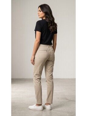 Rare Early 2000s Christian Dior Sports Cropped Trousers Beige Stone EU 44 US 12